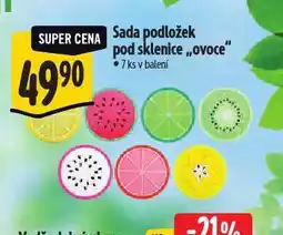 Albert Sada položek pod sklenice ovoce nabídka