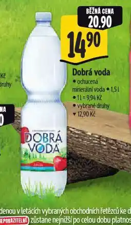 Albert Dobrá voda chucená nabídka