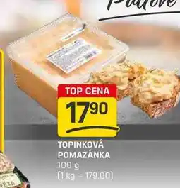 Flop TOPINKOVÁ POMAZÁNKA 100 g nabídka