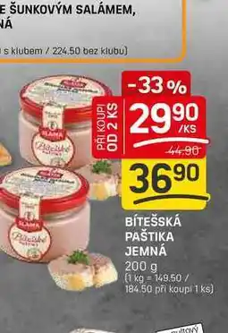 Flop BÍTEŠSKÁ PAŠTIKA JEMNÁ 200 g nabídka