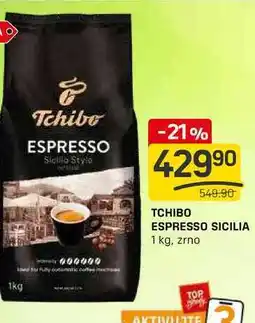 Flop TCHIBO ESPRESSO SICILIA 1 kg nabídka