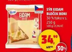 Penny Market SÝR EIDAM BLOČEK BONI 30% tuku v s., 250 g nabídka