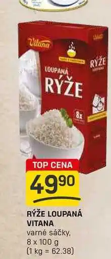 Flop RÝŽE LOUPANÁ VITANA varné sáčky 8 x 100 g nabídka
