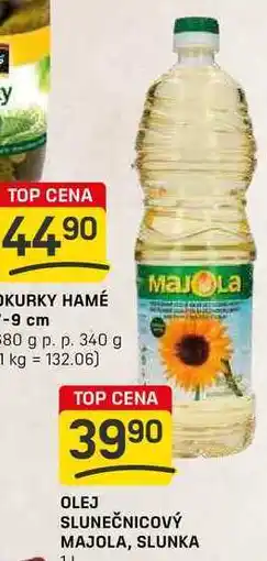 Flop OLEJ SLUNEČNICOVÝ MAJOLA 1l nabídka