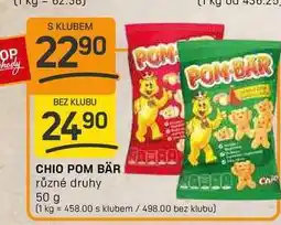 Flop CHIO POM BÄR různé druhy 50 g nabídka