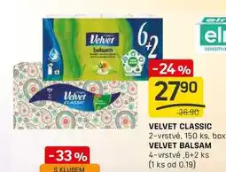 Flop VELVET CLASSIC 2-vrstvé, 150 ks nabídka