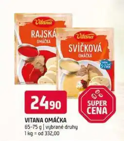 Terno Vitana omáčka 65-75g, vybrané druhy nabídka