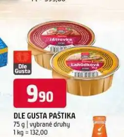 Terno Dle gusta paštika 75 g vybrané druhy nabídka