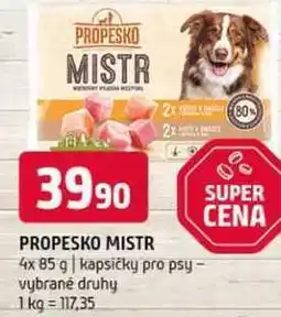 Terno Propesko mistr 4x85g vybrané druhy nabídka