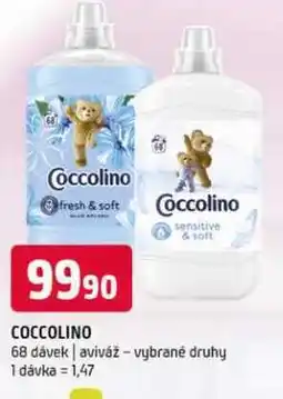 Terno Coccolino aviváž, vybrané druhy nabídka