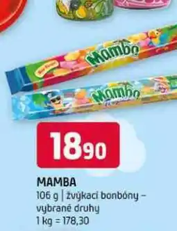 Terno Mamba 106 g žvýkací bonbóny vybrané druhy nabídka