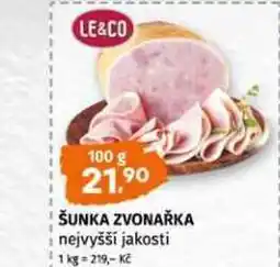 Terno Šunka zvonařka nejvyšší jakosti 100g nabídka