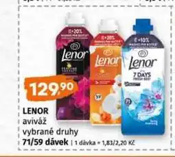 Terno Lenor aviváž vybrané druhy nabídka