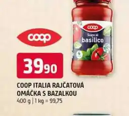 Terno Coop italia rajčatová omáčka s bazalkou 400 g nabídka
