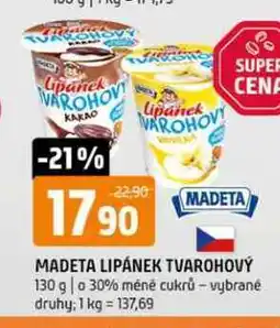 Terno Madeta Lipánek 130 g nabídka