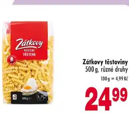 Qanto Zátkovy těstoviny nabídka