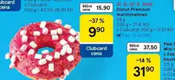 Tesco Donut Premium marshmallows, 58 g nabídka