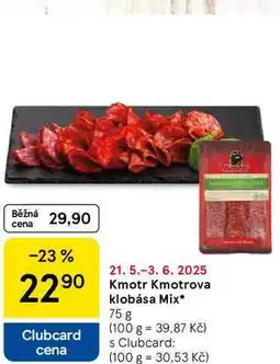 Tesco Kmotr Kmotrova klobása Mix, 75 g nabídka