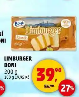 Penny Market LIMBURGER BONI, 200 g nabídka