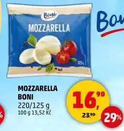 Penny Market MOZZARELLA BONI, 220/125 g nabídka