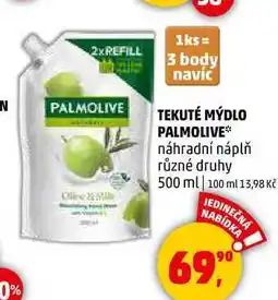 Penny Market TEKUTÉ MÝDLO PALMOLIVE náhradní náplň různé druhy, 500 ml nabídka