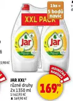 Penny Market JAR XXL různé druhy, 2x 1350 ml nabídka