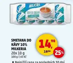 Penny Market SMETANA DO KÁVY 10% MILKERIA, 20x 10 g nabídka