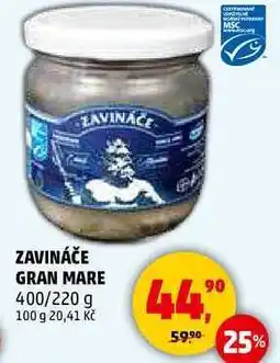 Penny Market ZAVINÁČE GRAN MARE, 400/220 g nabídka