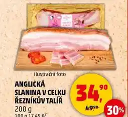Penny Market ANGLICKÁ SLANINA V CELKU ŘEZNÍKŮV TALÍŘ, 200 g nabídka
