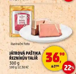 Penny Market JÁTROVÁ PAŠTIKA ŘEZNÍKŮV TALÍŘ, 300 g nabídka