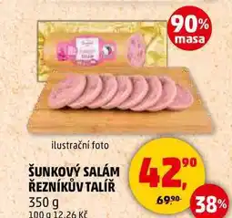 Penny Market ŠUNKOVÝ SALÁM ŘEZNÍKŮV TALÍŘ, 350 g nabídka