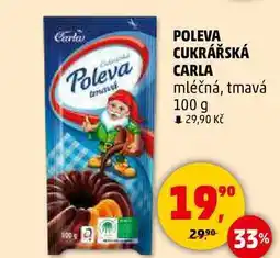 Penny Market Carta POLEVA CUKRÁŘSKÁ mléčná, tmavá, 100 g nabídka