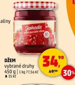 Penny Market DŽEM vybrané druhy, 450 g nabídka