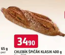Trefa CHLEBÍK ŠPIČÁK KLASIK 400 g nabídka