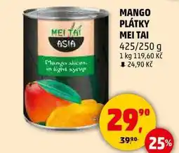 Penny Market MANGO PLÁTKY MEI TAI, 425/250 g nabídka