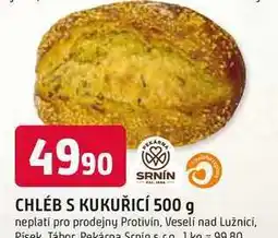 Trefa SRNIN CHLÉB S KUKUŘICÍ 500 g nabídka