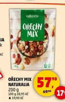 Penny Market OŘECHY MIX NATURALIA, 200 g nabídka