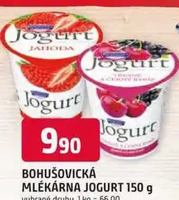 Trefa BOHUŠOVICKÁ MLÉKÁRNA JOGURT 150 g nabídka