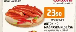 Trefa MAĎARSKÁ KLOBÁSA extra pálivá, 100g nabídka