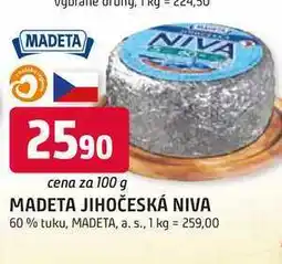 Trefa MADETA JIHOČESKÁ NIVA 60% tuku, 100g nabídka