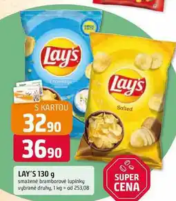 Trefa LAY'S 130 g nabídka