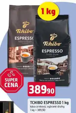 Trefa TCHIBO ESPRESSO 1 kg káva zrnková nabídka