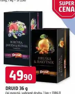 Trefa DRUID 36 g čaj ovocný vybrané druhy nabídka