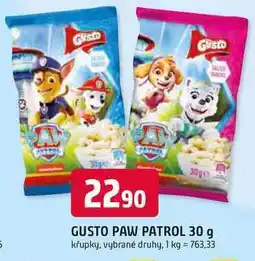 Trefa GUSTO PAW PATROL 30 g křupky nabídka