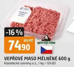 Trefa VEPŘOVÉ MASO MĚLNĚNÉ 600 g nabídka
