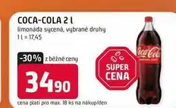 Trefa Coca-Cola 2l nabídka