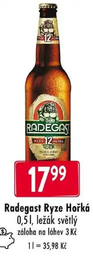 Qanto Radegast Ryze Hořká nabídka