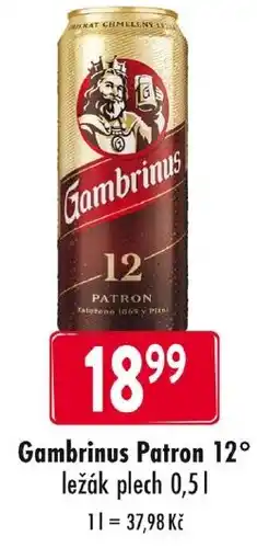 Qanto Gambrinus Patron 12° nabídka