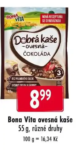 Qanto Bona Vita ovesná kaše nabídka