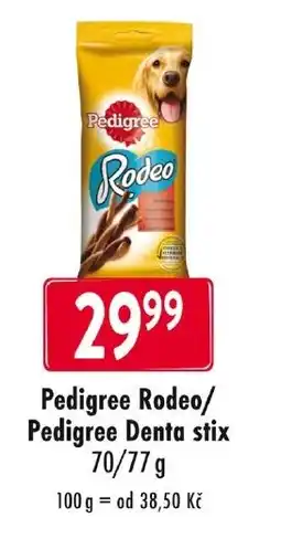 Qanto Pedigree Rodeo/ Pedigree Denta stix nabídka